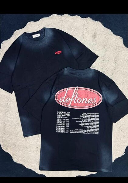 T-shirt noire Deftones