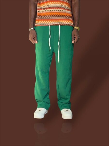 Pantalon Vert Décontracté Homme