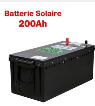 Batterie - 12V - 200Ah - Blindée
