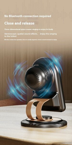 Support téléphone avec enceinte