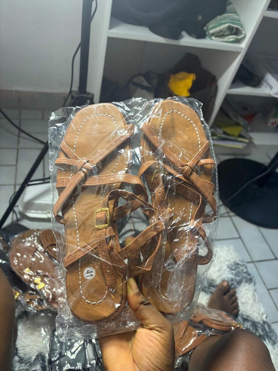 Sandales en cuir élégantes