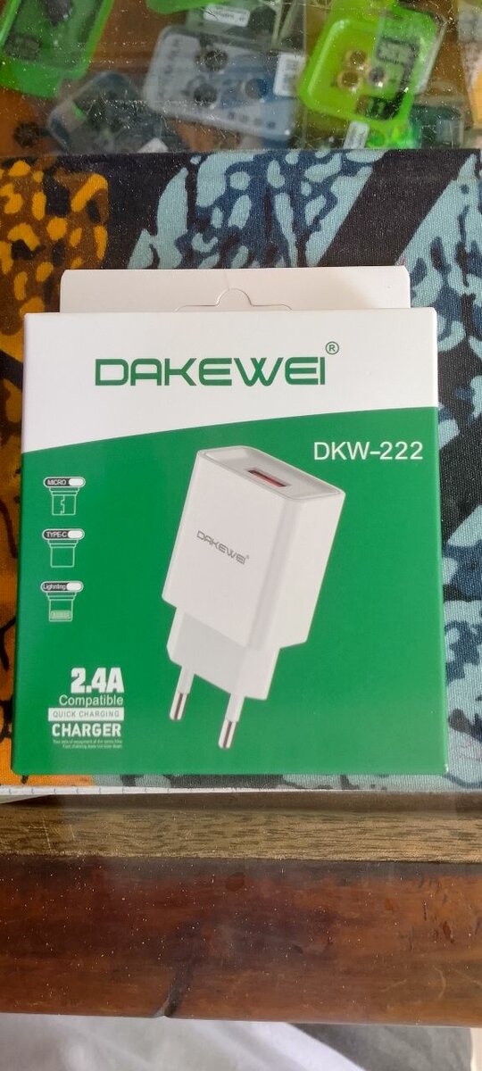 Chargeur rapide Dakewei 2.4A