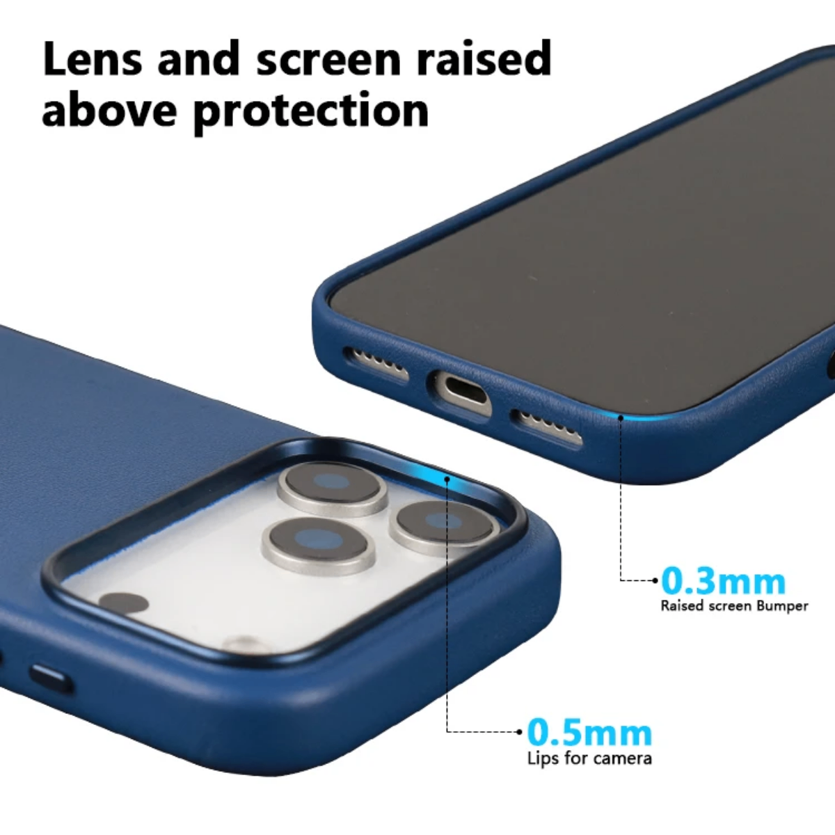 Coque en cuir Magsafe