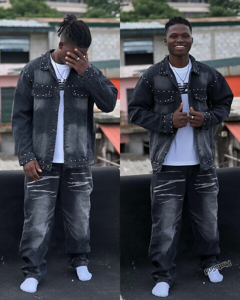 Veste en jean homme tendance