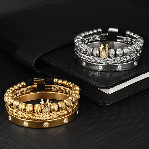 Bracelet en or royal luxe