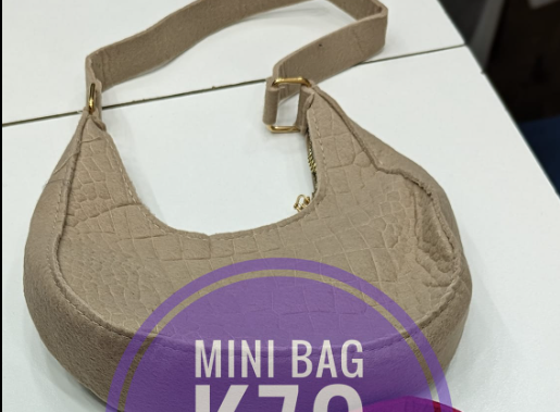 SHOULDER BAG beige