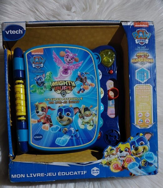 Livre-Jeu Éducatif Paw Patrol