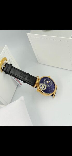 Montre homme luxe dorée