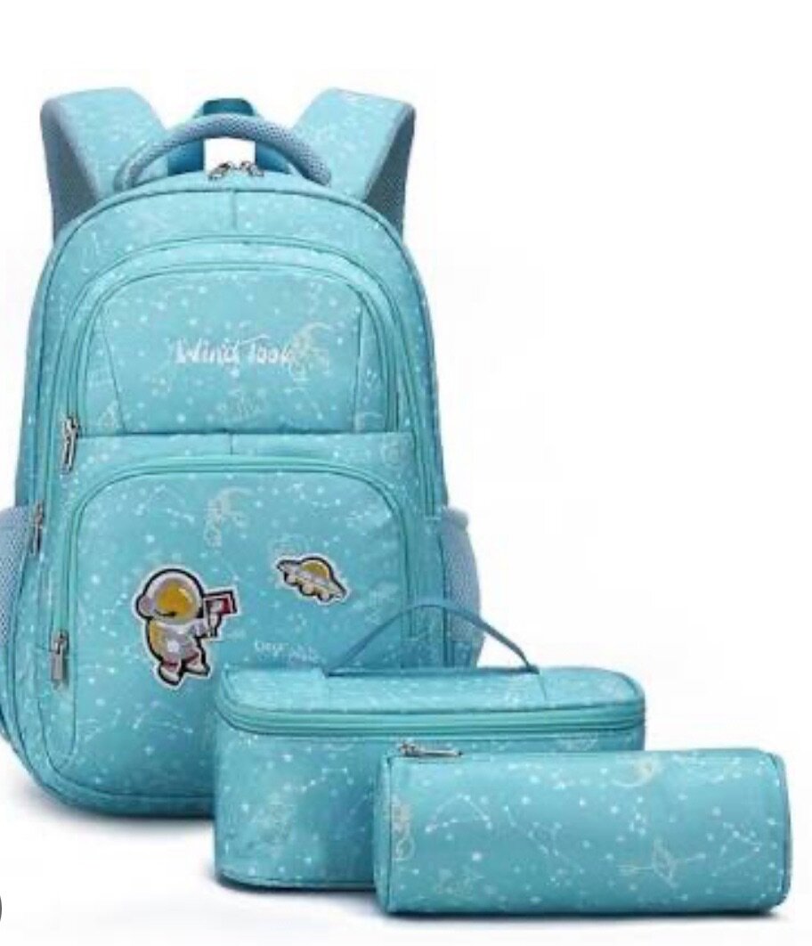 Sac à dos scolaire multicolore