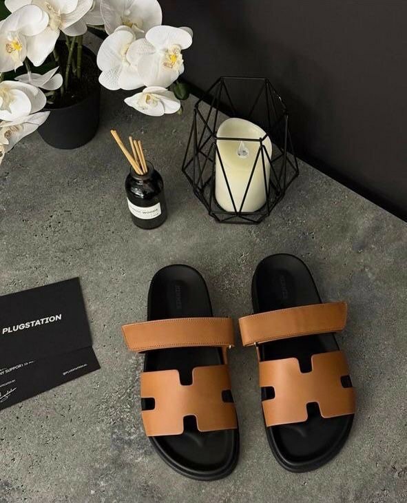 Hermes slippers