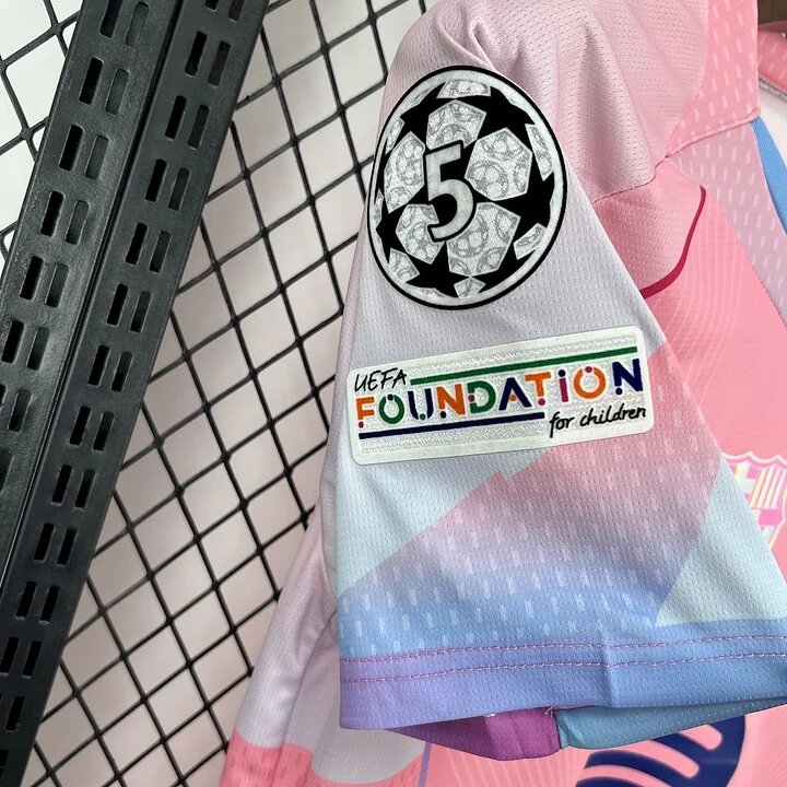 Maillot Barça rose third