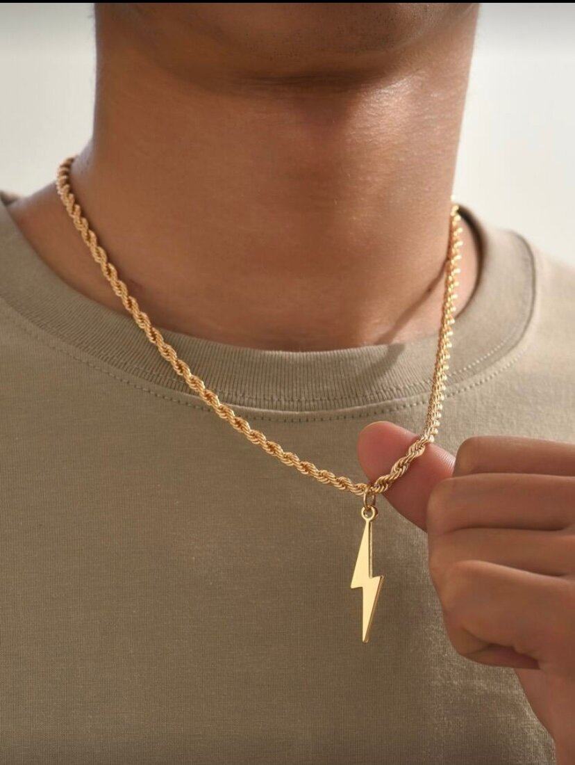 Collier Éclair Doré