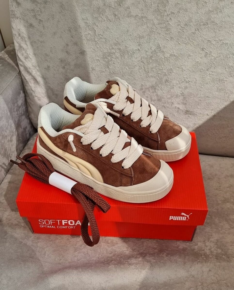 Baskets en daim Puma