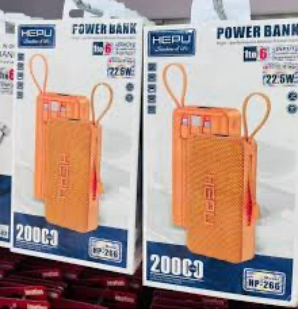 Power Bank HEPU 20000mAh