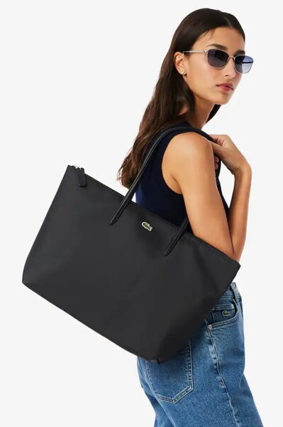 Sac cabas Lacoste en cuir pour femme