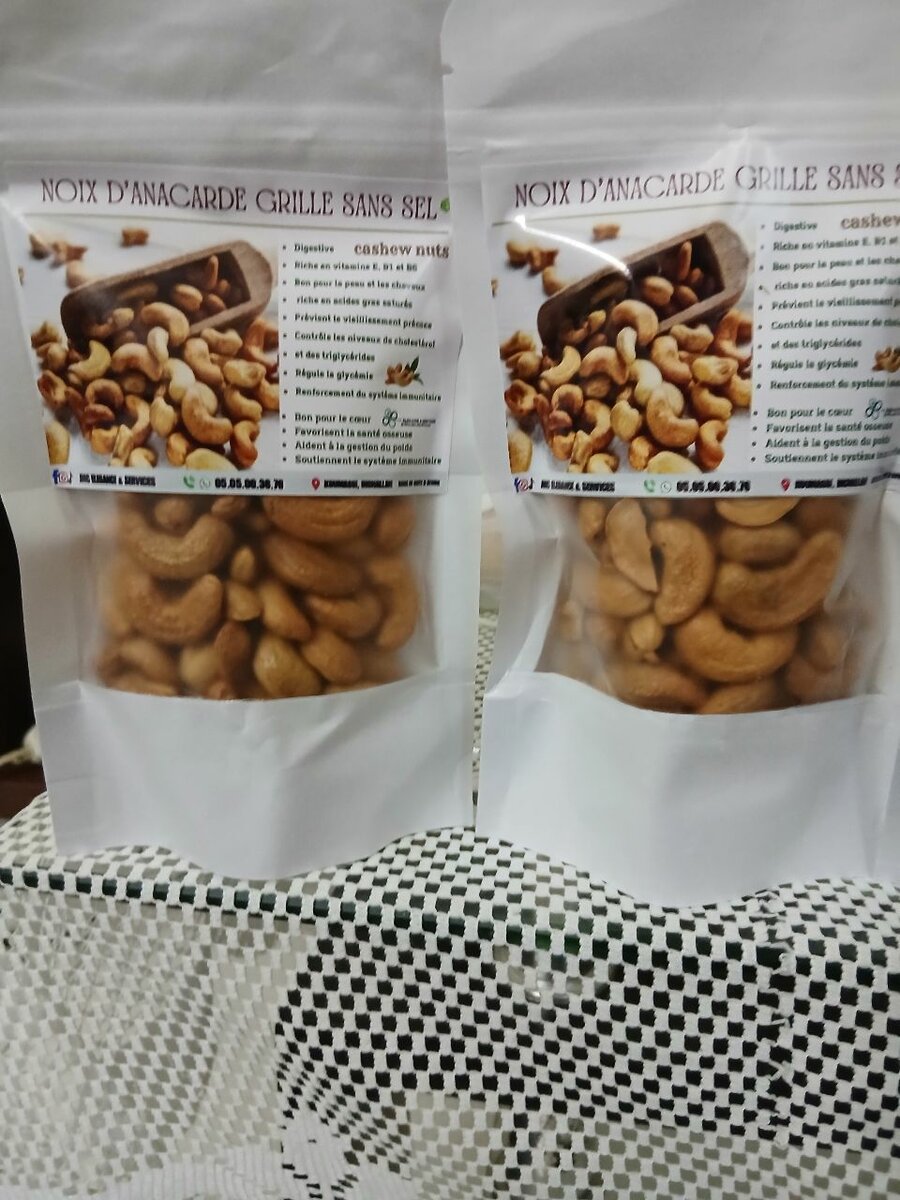 Noix de cajou grillée