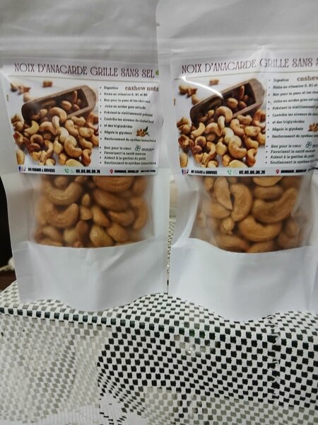 Noix de cajou grillée