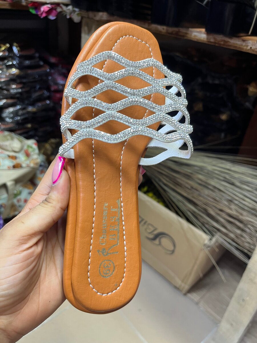 Sandales Été Brillantes