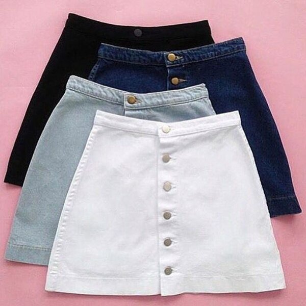 Jupes en jean pour femme