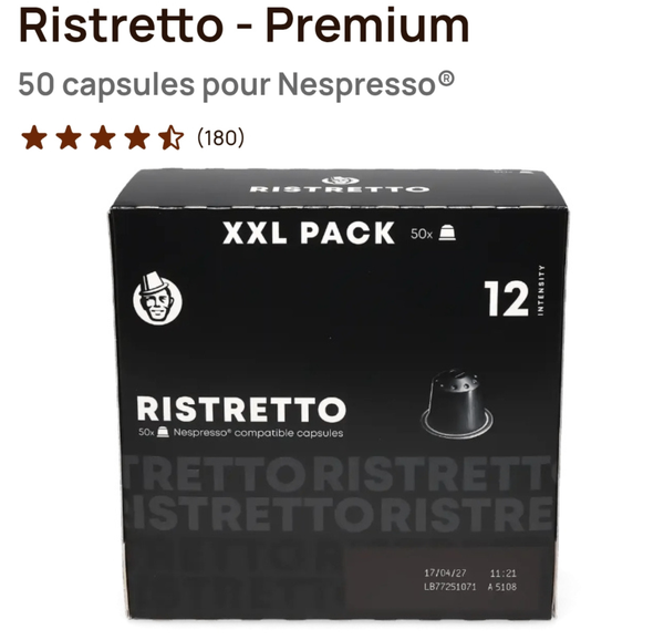 Capsules Ristretto Premium