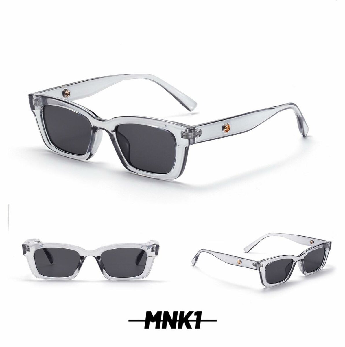 lunettes de solei MNK1 blanc