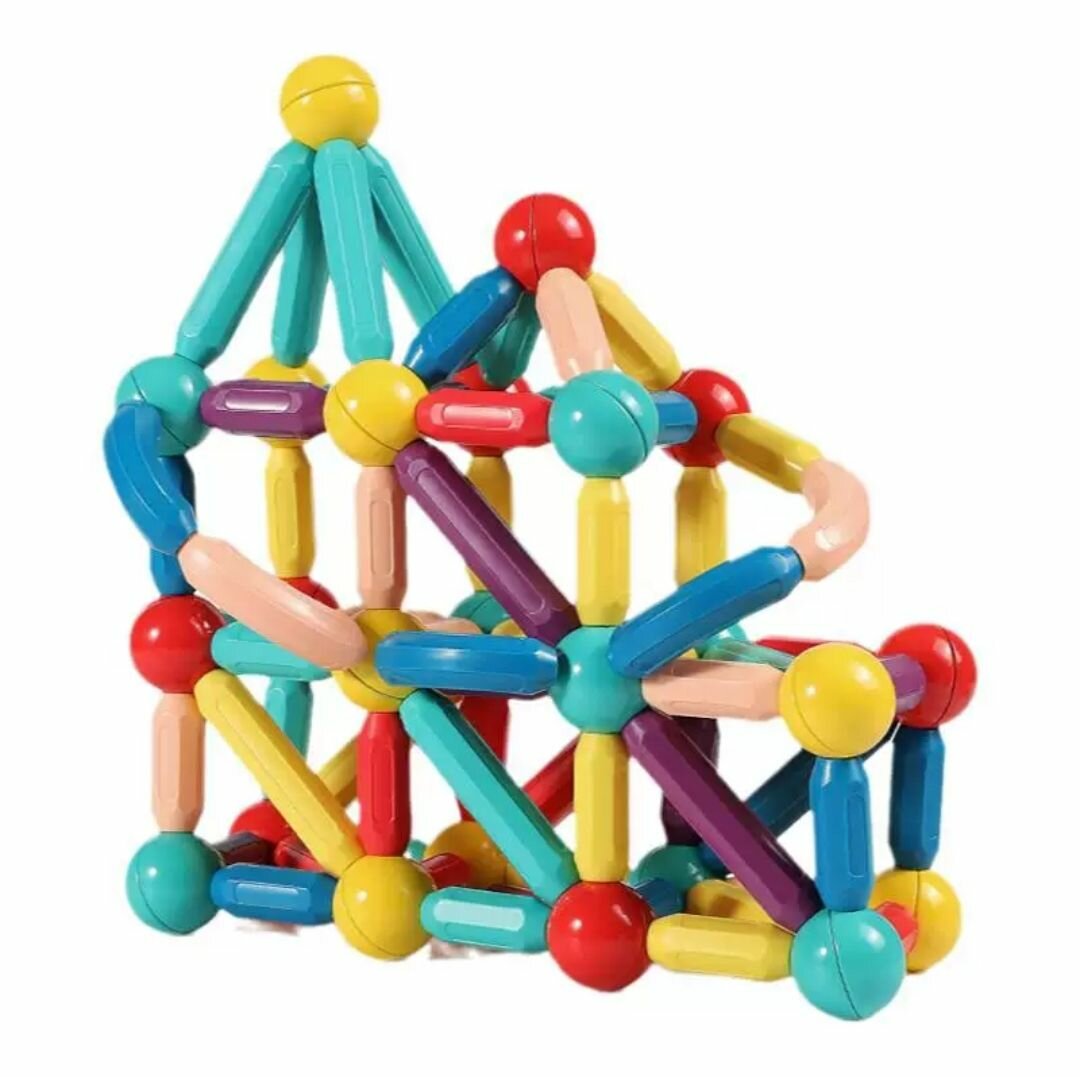 Lego magnétique  64 pièces