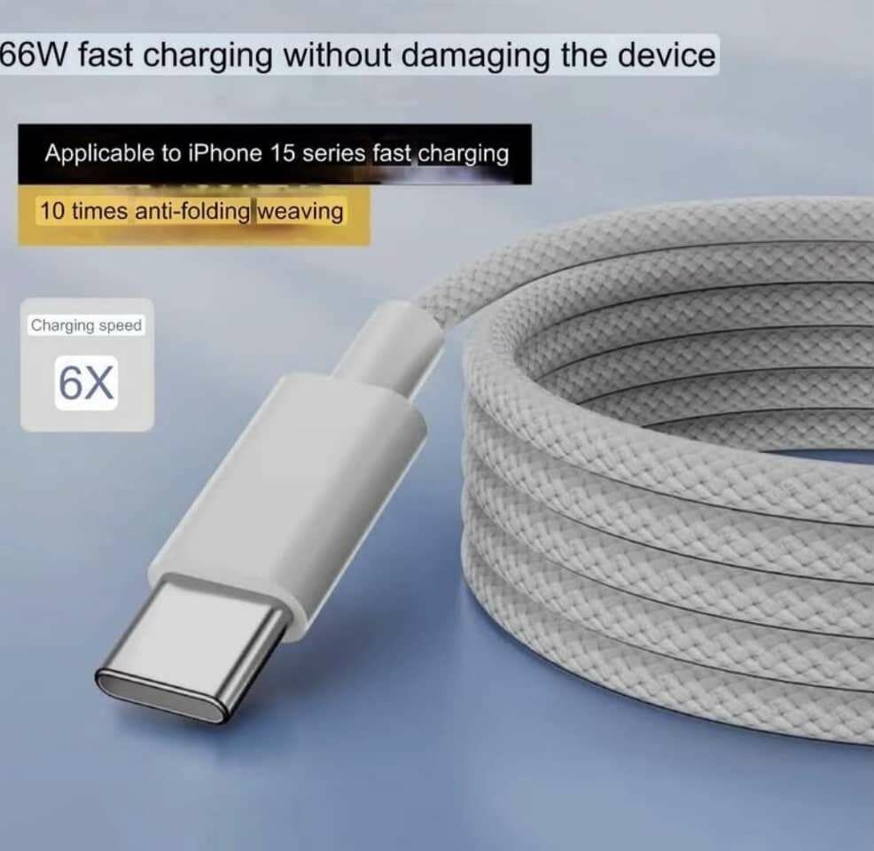 Type c to c fast charging cables