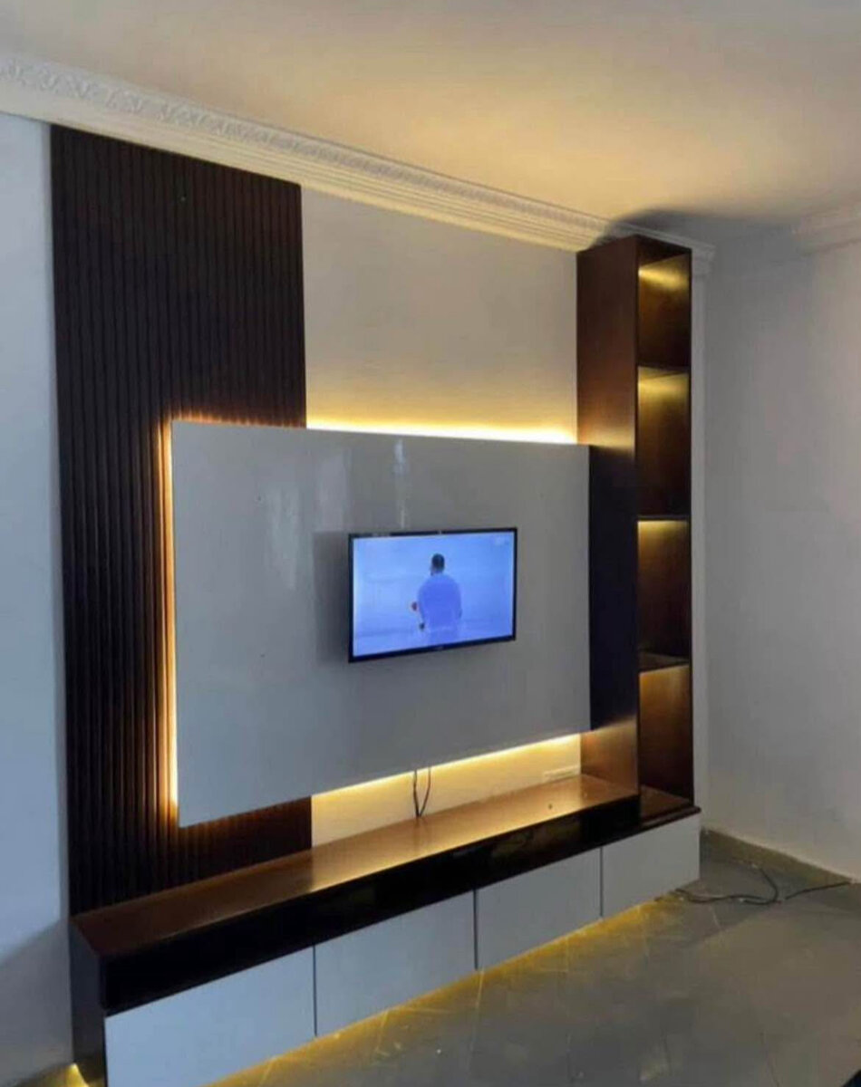 Meuble TV moderne LED