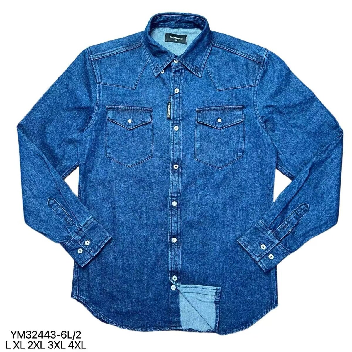 Chemise en jean pour hommes