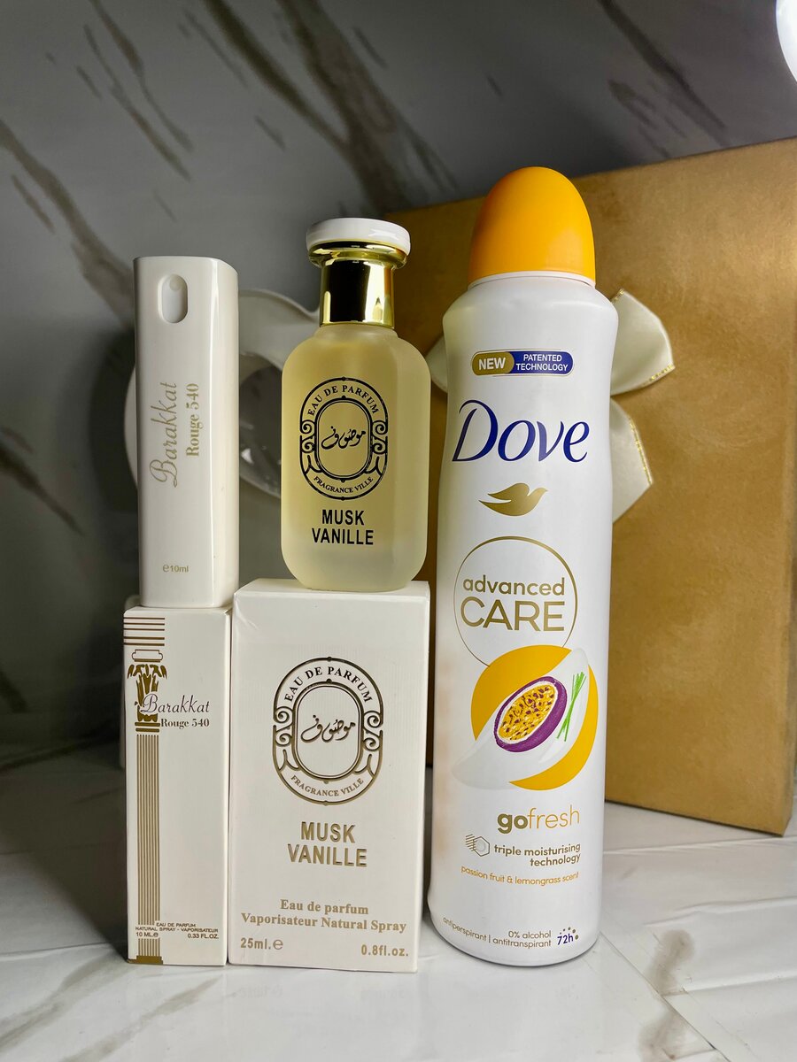 Ensemble parfum et déodorant