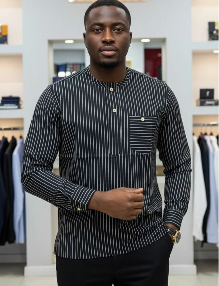 Chemise à motifs élégante