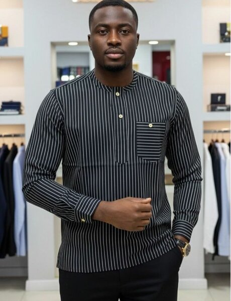 Chemise à motifs élégante