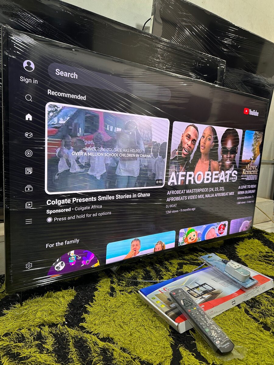 55inches full digital  4k ultra hd led smart Panasonic