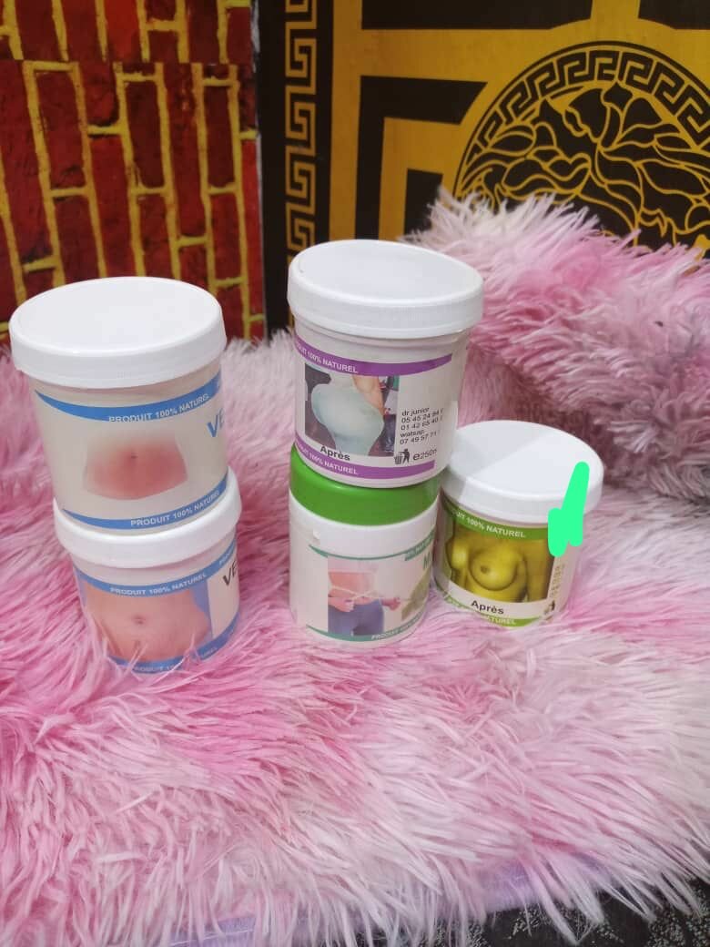 Pommade de fesses et seins