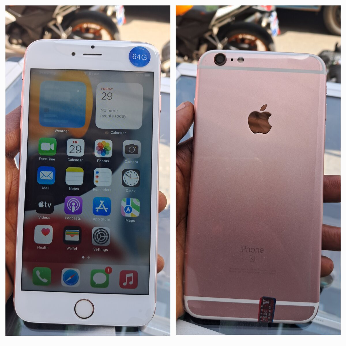 iPhone 6s Plus 64GB storage