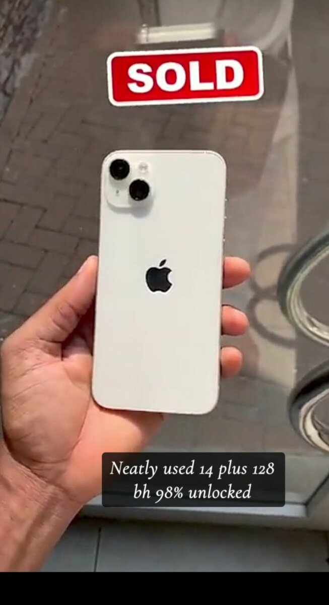 IPHONE 14 PLUS  128GHG.