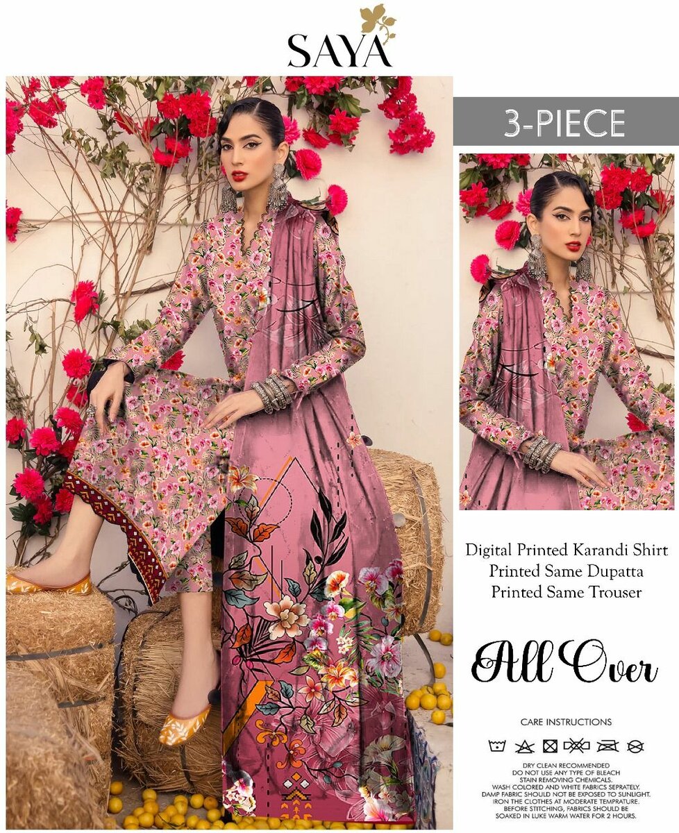 KARANDI 3PCS ALL OVER