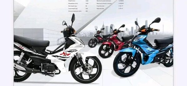 Moto sportive élégante