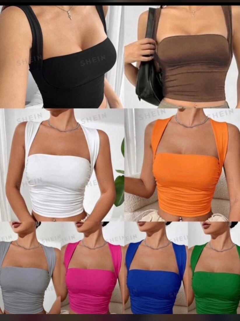 Débardeur Femme Épaules Dénudées