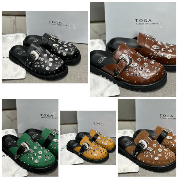 TOGA ARCHIVE Mules en cuir