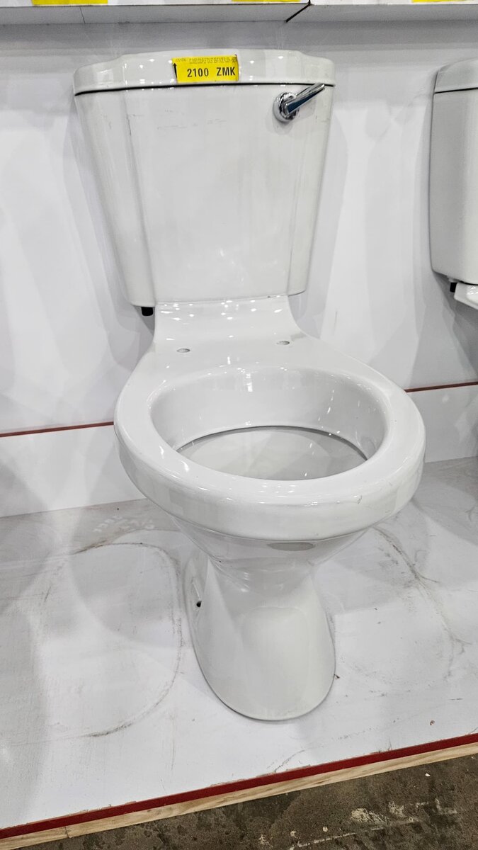 ITALIAN CERAMIC TOILET SEAT- SIDE FLUSH