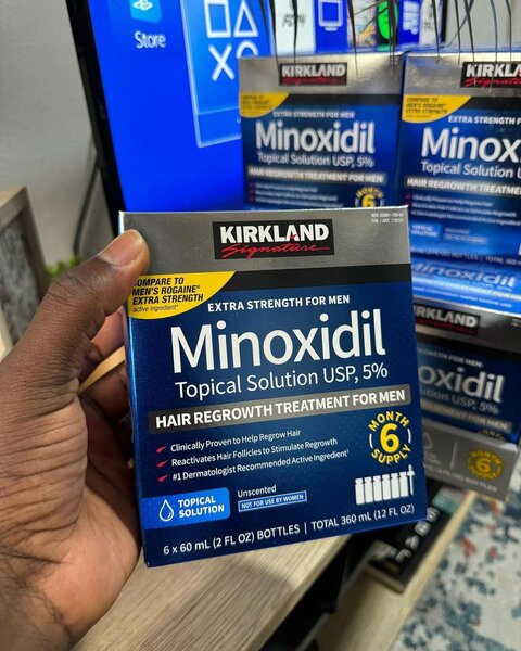 Kirkland Minoxidil Oil Box