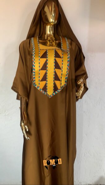 Embroidered Rich auntie bubu