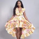 Robe lumineuse de style colombien