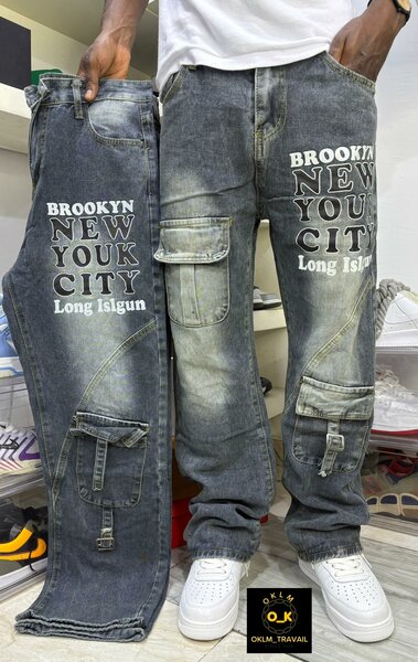 Jeans personnalisés mode tendance