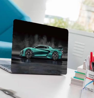 Car Laptop Back Skin Sticker-Laptop Back Skin-Laptop Skin Vinyl Sticker Decal, 14.6 15 15.4 15.6 inch Laptop Skin Sticker Cover For All Laptops