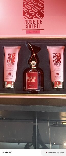 Coffret Parfum Rose de Soleil