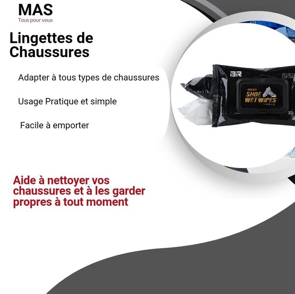 Lingette pour chaussure