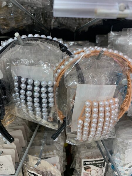 Serre-tête perles élégant