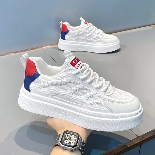 Baskets blanches modernisées